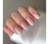 Long Ballerina Fake Nails Aurora Press on Nails New False Nails  DIY W1230