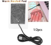 heated tool Electric Infrared Fever Heated Pad USB Heating Films Heat Waist Mat Winter Warm Arm 1pc