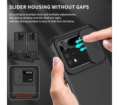 Funda deslizante para Xiaomi Poco M3, carcasa protectora a prueba de golpes para Poco M 3, M3 Pro, Pocophone M3Pro, PocoM3, carcasa trasera con soporte For Poco M3 blanco