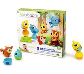 Juguete para bebé Lalaboom, cuentas y animales del bosque, 25 piezas, BL320, producto original.