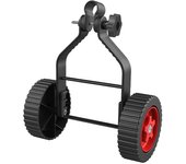 Cortadora de hilo universal, cortadora de césped, ruedas de soporte ajustables, piezas para cortacésped de jardín, accesorios para cortacésped eléctrico de litio