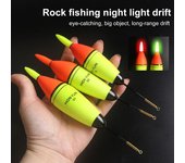 Flotador ligero de tiro largo resistente a la presión del agua pesca impermeable notable Bobber eléctrico A
