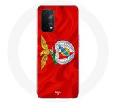 Coque pour Oppo A74 5G slb benfica fond rouge