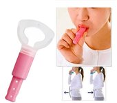 Ejercitador de respiración abdominal portátil, dispositivo de respiración para lifting facial, herramientas para adelgazar la cintura y aumentar la capacidad pulmonar.