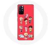 Coque pour Xiaomi Redmi Note 11s 5G BTS TinyTAN Animation BT21 Affiche