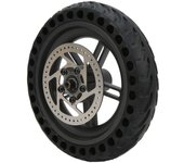 Conjunto de rueda trasera para patinete Xiaomi M3651SLITE, llanta sólida de 8,5 pulgadas, cubo de rueda con disco de freno de 110 mm