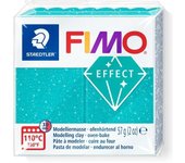 Plastilina FIMO - Galaxia - Turquesa - Efectos de purpurina - 57 g