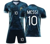 2122 Conjunto de traje de entrenamiento de fútbol para niños Argentina Away Jerseys 16