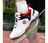 Zapatillas de bádminton y tenis de mesa para hombre, transpirables, con amortiguación y antideslizantes: ligeras y profesionales. 40