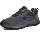 Zapatos informales cálidos de verano e invierno de talla grande para hombre y mujer, zapatillas de deporte de cuero para caminar al aire libre, calzado deportivo para mujer y otoño 36