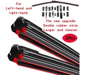 Para Fiat Abarth 124 348 parabrisas limpiaparabrisas accesorios de coche 2015 ~ 2022 2019 2020 2021 2022 limpiaparabrisas delantero de coche