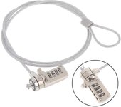 Cadena antirrobo con contraseña de seguridad de 4 dígitos para computadora portátil y PC Onesize