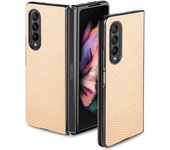 Funda delgada plegable antideslizante de fibra de carbono para Samsung Galaxy Z Fold 4 Fold4 Fold 3 2 Fold3 Fold2 Funda a prueba de golpes for Samsung Z Fold 2 caqui