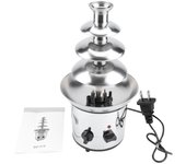 Máquina eléctrica para fundir chocolate de 4 niveles, para hacer fondue blanco