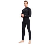 Traje de surf para adultos, trajes de baño para hombres, traje de buceo de nailon M-3XL, traje de neopreno completo para adultos, trajes de buceo y esnórquel. XXL