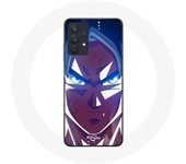 Coque pour samsung galaxy A32 5G Dragon Ball Goku Visage énervé