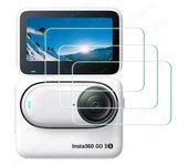 Protector de pantalla para Insta360 GO 3S, película protectora de lente, vidrio templado resistente a arañazos para accesorios de cámara Insta 360 GO3S For Insta360 GO 3S