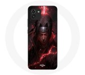 Coque Maniacase pour Samsung Galaxy A03 itachi uchiwa anime 3D fanart
