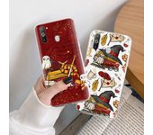 Funda de TPU con diseño de búho Hedwig para iPhone XR 7 8 14 15 11 12 13 X XS Pro Max Xiaomi Redmi 13C Note 9 Samsung A22 S23 S24 Ultra Plus VIVO VIVO Y19 aero