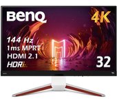 Monitor Gaming BenQ Japón BenQ MOBIUZ EX3210U Premium automático (32 pulgadas/4K/IPS/144Hz/compatible con PS5/altavoz 2.1 canales/micrófono incluido/Quantum