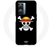 Coque Realme V23 Drapeau One Piece Pirate Rap et Chapeau de Paille - Maniacase