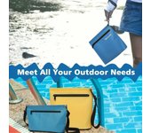 Bolsas Secas Flotantes para Exterior Almacenamiento Bolsa Saco Seco Natación Playa Cubo Lona Resistente al Agua Funda para Teléfono One Size rojo rosa