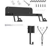 Soporte de pared para PS5, multifunción, para juegos, almacenamiento, mando y auriculares, antideslizante