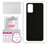 Adhesivo protector trasero apgo compatible con Samsung Galaxy A03S, película protectora, lámina, vinilo - Pattern Matrix