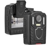 Cámara corporal 1080P con grabación de audio y video Videocámara corporal portátil Pantalla LCD IR Noche negro