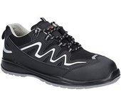 Centek Unisex FS313 Zapatillas de seguridad extra ligeras de piel nobuk resistente al agua 9 UK