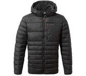 CRAGHOPPERS Chaqueta acolchada con capucha Compresslite VIII para hombre XL negro