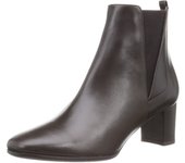 Botas cortas con puntera cuadrada y puntera lateral, 1227 DBR cm E [Macintosh London], para mujer, talla 24.5