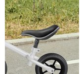 Sillín de bicicleta para niños Sillín de bicicleta para niños, con tija de sillín, cojín de asiento de equilibrio de repuesto suave