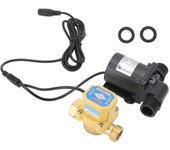 Bomba de CC sin escobillas, silenciosa, para calentador de agua solar, con interruptor de flujo, 6 V-24 V, rosca macho G1/2