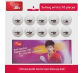 Pelotas de competición de tenis de mesa DHS: más de 40 Tokyo WTT ABS, disponibles en clasificaciones de una, dos y tres estrellas.