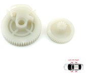 BGE604 Juego de engranajes de reparación del motor del actuador del pestillo de la cerradura de la puerta del confort de cierre suave delantero 51217185691 92 para BMW 5 7 F10 F11 F02 F04 F12