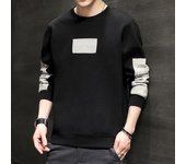 Chaqueta holgada informal de manga larga con cuello redondo y estilo coreano nuevo de primavera para hombre M