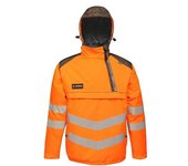 Regatta Chaqueta Bomber táctica Reflectante Impermeable de Alta Visibilidad para Hombre XXXL gris/amarillo