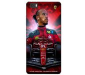 Coque Maniacase pour Huawei P8 Lite Lewis Hamilton Ferrari officiel
