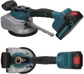 Máquina automática para colocar baldosas de 21 V, herramienta vibratoria para colocar baldosas de pared y piso con gran capacidad de carga varios colores