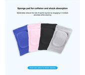 1 par de protectores de brazo transpirables, cómodos y cálidos, de material de esponja, protectores de codo para deportes y fitness M color rosa