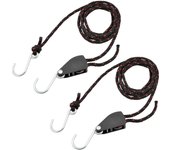 Correas de amarre para Kayak, cuerdas de polea de trinquete, colgador de cuerdas ajustables, carga de trabajo de hasta 299,8 libras, 2 uds. 2.5m
