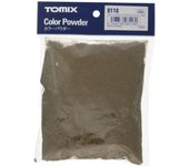 Polvo de color marrón TOMIX N Gauge 8118, suministros para modelismo ferroviario