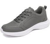 Nuevos zapatos para correr para hombre, zapatillas de deporte cálidas de invierno para hombre, zapatos antideslizantes transpirables para caminar para hombre, zapatos informales suaves con cordones ligeros 39