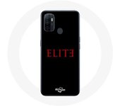 Coque pour Oppo A53 Elite Saison 5 Logo Rouge Fond Noir
