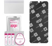 apgo MATTE Hybrid protective glass compatible with LG K50S, flexible nano glass, great replacement for tempered glass, scratch-resistant, full glue