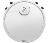 Robot aspirador automático 3 en 1, inalámbrico, inteligente, para barrer, limpiar en seco y en húmedo, color blanco