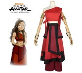 Disfraz de Anime Avatar The Last Airbender Katara Fire Nation Aang, disfraz de adulto para fiesta de Halloween, traje de Carnaval L