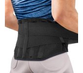 AGPTEK Ceinture lombaire de qualité médicale pour soulager la douleur et les blessures, réglable, respirante et élastique,unisexe-XL