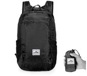 Mochila plegable portátil ligera Mochila impermeable Bolsa plegable Paquete al aire libre ultraligero naranja
